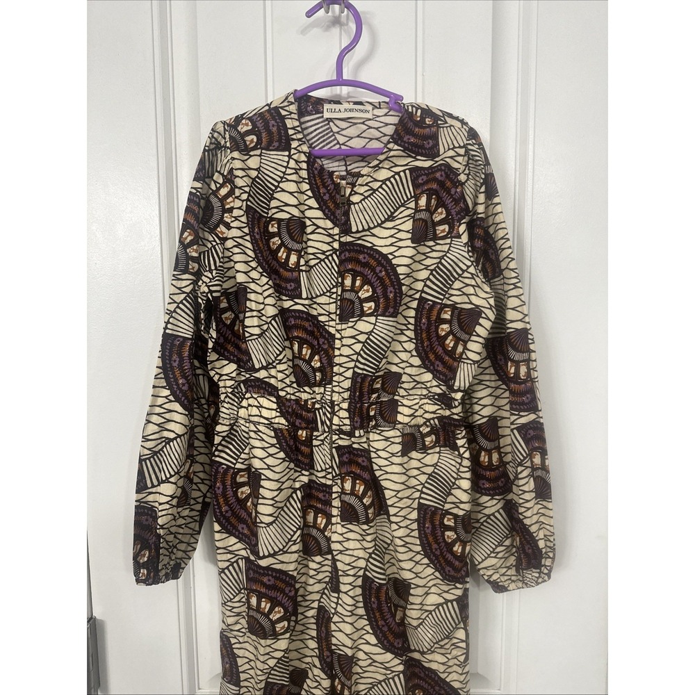 Ulla Johnson Kids‎ Delia Jumpsuit Size 6 Multi Print Boho Designer One Piece